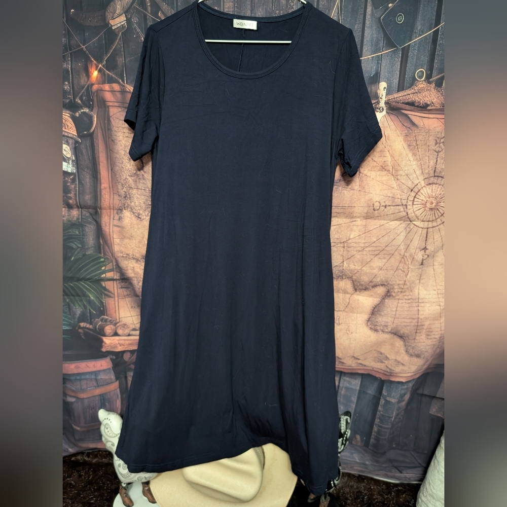 Chic Navy Women's Mini Dress